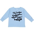 thumbnail image 3 of Inktastic Types of Sharks Boys or Girls Long Sleeve Toddler T-Shirt, 3 of 5
