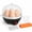 Black, variant on Egg Cooker with Double Layers for Preparing Boiled, Scrambled, And Omelette Eggs, As Well As Steamed Vegetables And Dumplings, Fast Cooking Options for Hard, Soft And Medium Eggs
