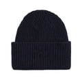 thumbnail image 2 of C.C Unisex Winter Thick Knit Plain Cuff Skull Cap Beanie Hat, Navy, 2 of 4