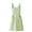 Green, variant on DOVACKA Women's Small Pinafore Cooking Apron Dress with Pocket, Kitchen Apron Gift for Weight Within 140lb