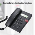 thumbnail image 5 of Dadypet Battery-free Desktop Landline Telephone with Caller ID LCD Screen White, 5 of 7