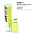 thumbnail image 3 of Yonex Mavis 350 Nylon Volant de Badminton, Vert / Lot de 6, 3 of 5