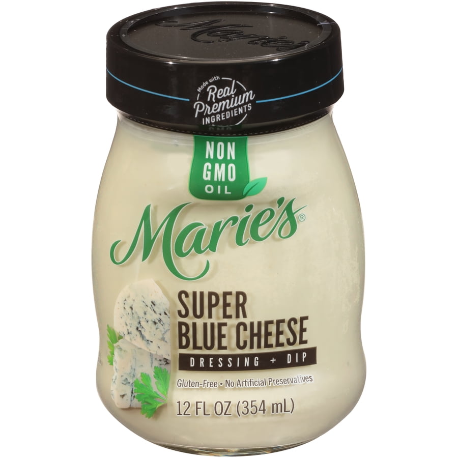 Marie's Super Blue Cheese Refrigerated Salad Dressing & Dip, 12 Fluid