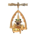 thumbnail image 2 of Alexander Taron 8.5" Richard Glaesser Bavarian Band Pyramid Tea Light Candle Holder, 2 of 2