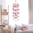 thumbnail image 2 of Móvil de cuna de bebé Lindo móvil de bola de fieltro de mariposa Móvil colgante de techo Decoración para la habitación de la guardería del bebé Decoración para baby shower, 2 of 5