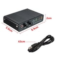 thumbnail image 7 of Naierhg 6 Channel USB 2.0 External 5.1 Optical S/PDIF Audio Sound Card Adapter Black, 7 of 7