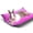 Gray/Pink, variant on Paw Inspired 17x17" Snuggle Bunny Bed for Rabbits, Cat and Other Small Pets and Animals | Reversible Fleece Bedding with Padded Sides (Gray/Green)