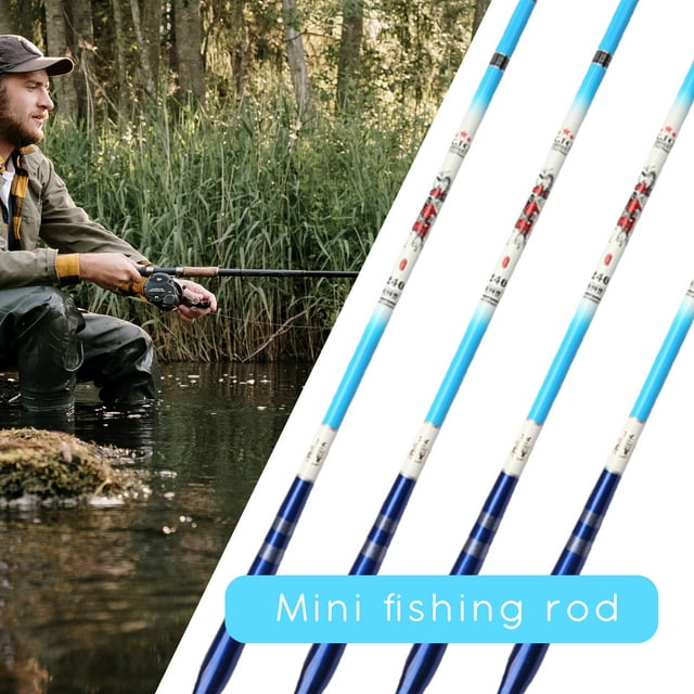 Babydream Portable Telescopic Fishing Rod Tight Rod Section Angling Equipment for Outdoor Camping Use