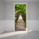 thumbnail image 5 of Adhesivo para puerta con efecto 3D para (puente colgante), decoración de pared, sala de estar, cocina, dormitorio, baño, papel pintado, 77x200cm, 5 of 5