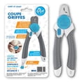 thumbnail image 1 of Paw Perfect Pet Nail Clippers Stainless Steel Safety Lock Non Slip Handle with File for Dogs & Cats, 1 of 7