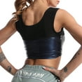 thumbnail image 3 of Mujeres Sweat Sauna Shaper Chaleco Estirable Bodycon Yoga Running Gym Compresión Shapewear Abanopi Moldeador de sudor, 3 of 7