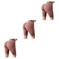 thumbnail image 2 of Qarigey Gimnasio Verano Mujeres Yoga Shorts Niñas Correr Ciclismo Fitness Cintura alta Deportes Pantalones cortos Pantalones femeninos Rosa XL Type1 NO1, 2 of 6