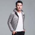thumbnail image 1 of Chaqueta de plumón plegable ultraligera para todas las estaciones para hombre, abrigo transpirable resistente al agua y al viento, chaquetas con capucha de gran tamaño para hombre Tan Jianjun  unisex, 1 of 2