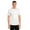 White, variant on Next Level Men's Rib Collar Tri Blend Satin Label T-Shirt, Style NL6010