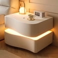 thumbnail image 2 of Gabinete de almacenamiento pequeño y creativo, mesita de noche, mesita de noche, muebles de dormitorio, hogar moderno y Simple, 2 of 4