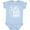 AE-Light Blue, variant on Little Surf Dude with Surfboard Boys Baby Bodysuit