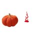 thumbnail image 1 of Almohadas De Calabaza De Halloween, Estatua Abstracta De Fuego, Figura De Llama De Resina, Almohada Rellena, Decoración De Felpa, Cojín Decorativo Para Sofá, Escultura Moderna, Artesanía, 1 of 8