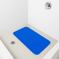 thumbnail image 5 of Soft Foam Bath Mat Anti-Slip Cushioned Tub & Shower Mat 27.5" x 16" Blue, 5 of 8
