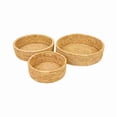 thumbnail image 4 of Sabai Grass Storage Baskets Set of 3 – Multipurpose Organisers for Home, 4 of 4