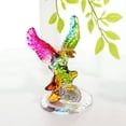 thumbnail image 4 of Eagle Decor Crystal Ornament,Glass Eagle Gifts Eagle Decor Hand Small Figurines Home-Decor Collectible，Champagne, 4 of 6