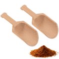 thumbnail image 4 of 2Pcs Wooden Spoons For Measuring Spoons Light Yellow Beech Wood Kitchen Utensil, 4 of 9