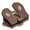 Coffee, variant on Senya Exercise Pedal Machine Mini Bike Pedal Exerciser Fitness Folding Pedal Exerciser Under Desk Foot Pedal Exercise Stepper
