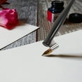 thumbnail image 5 of REACHISE Fountain Pen Nibs + 2 Holders + Wooden Stand for Calligraphy & Drawing, 5 of 8
