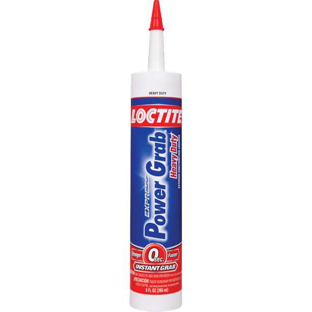 Loctite Power Grab Express Heavy Duty Construction Adhesive, 9 Fl. Oz.