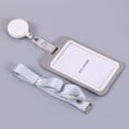 thumbnail image 1 of Two Color The Vertical And Transverse Style Retractable Card Holder Badge Reel Nurse Exhibition Enfermera Girl And Boy Name Card Blue, 1 of 6