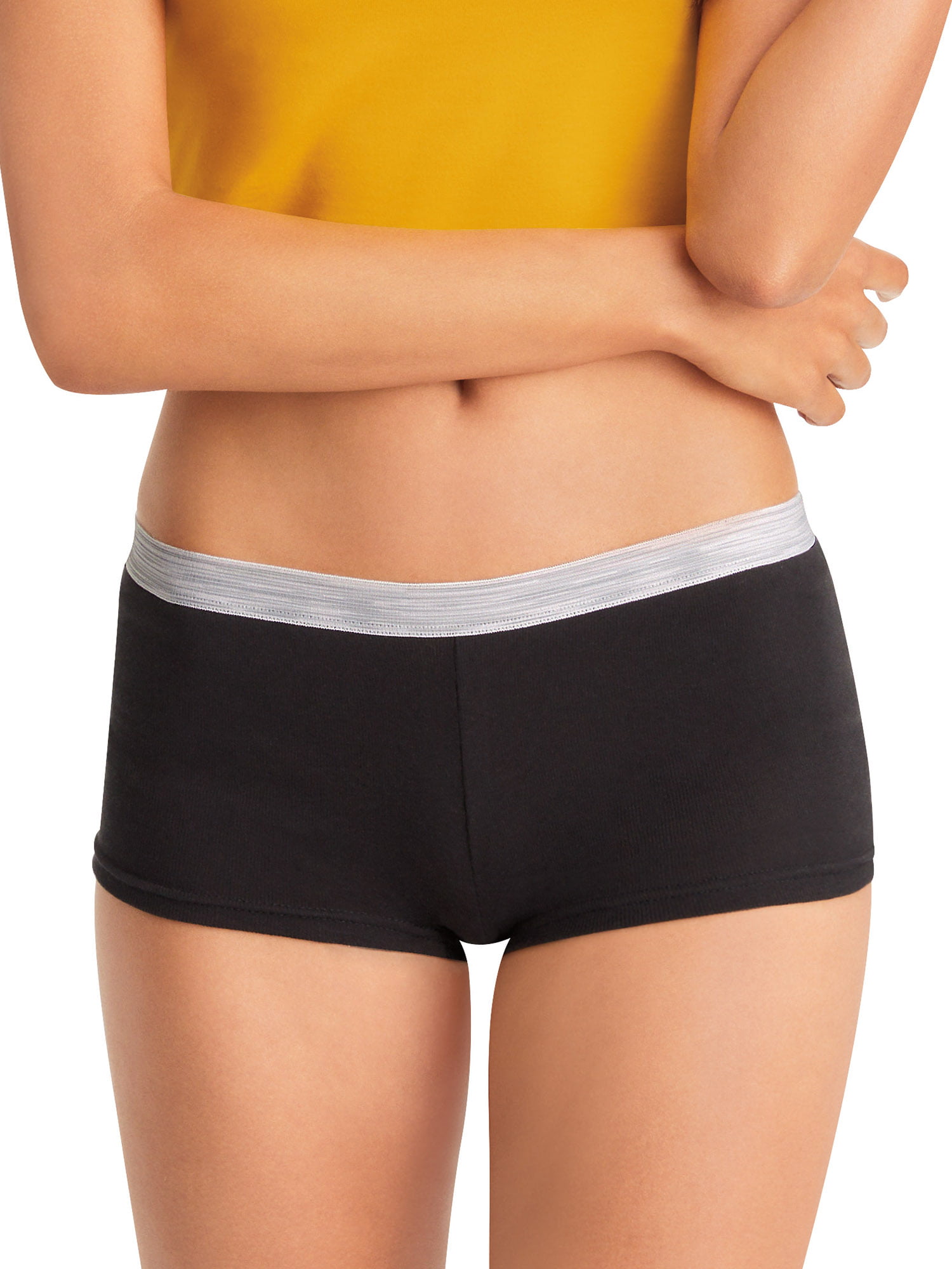 Hanes Women's Super Value Bonus Cool Comfort Sporty Cotton Boyshort  Underwear, 6+3 Bonus Pack 