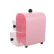 thumbnail image 1 of Caja de almacenamiento de escritorio con cajones: Organizador de papelería de doble capa - Contenedores de plástico para cosméticos, artículos de tocador, baño, joyería, color rosa, 1 of 6