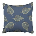 thumbnail image 1 of BOSDECO Tropical Pattern Gold Leaves Jungle Beautiful Fashionable Chic Abstract Floral Pillowcase Pillow Cover 20x20 inch, 1 of 1