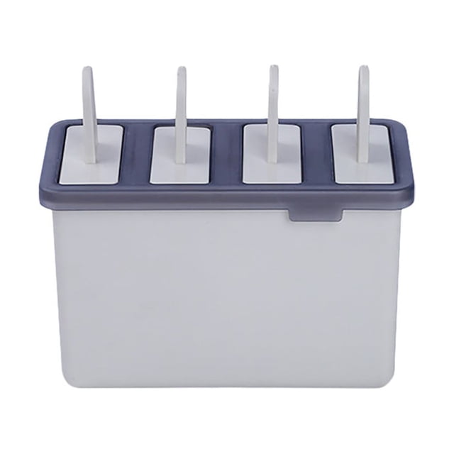 Dvkptbk Ice Tray Mould Plastic Ice Cream Popsicle Tray Making Cool Summer Home & Garden
