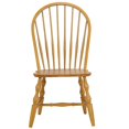 thumbnail image 4 of Sunset Trading Oak Selections Chaise de Salle à Manger Windsor en Bois de 18 Po en Chêne (Ensemble de 2), 4 of 7