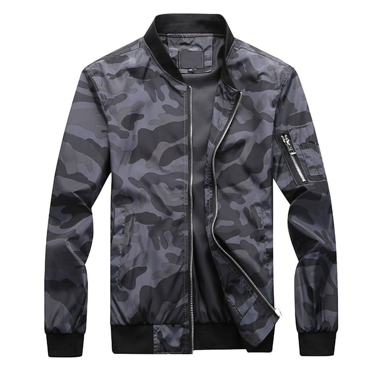 Camouflage varsity shop jacket