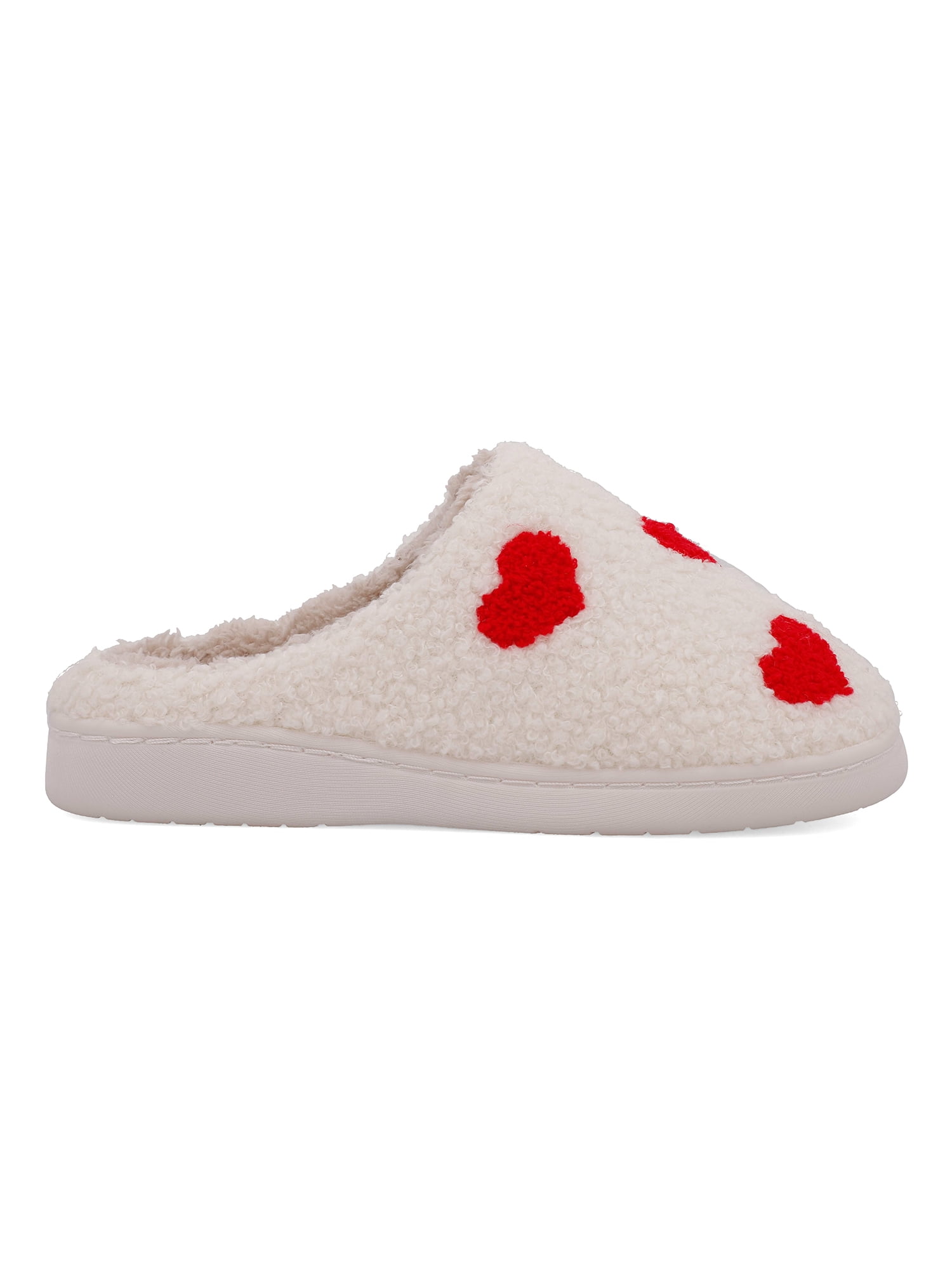 S+R Women's Checkerboard Cozy Slide Slipper