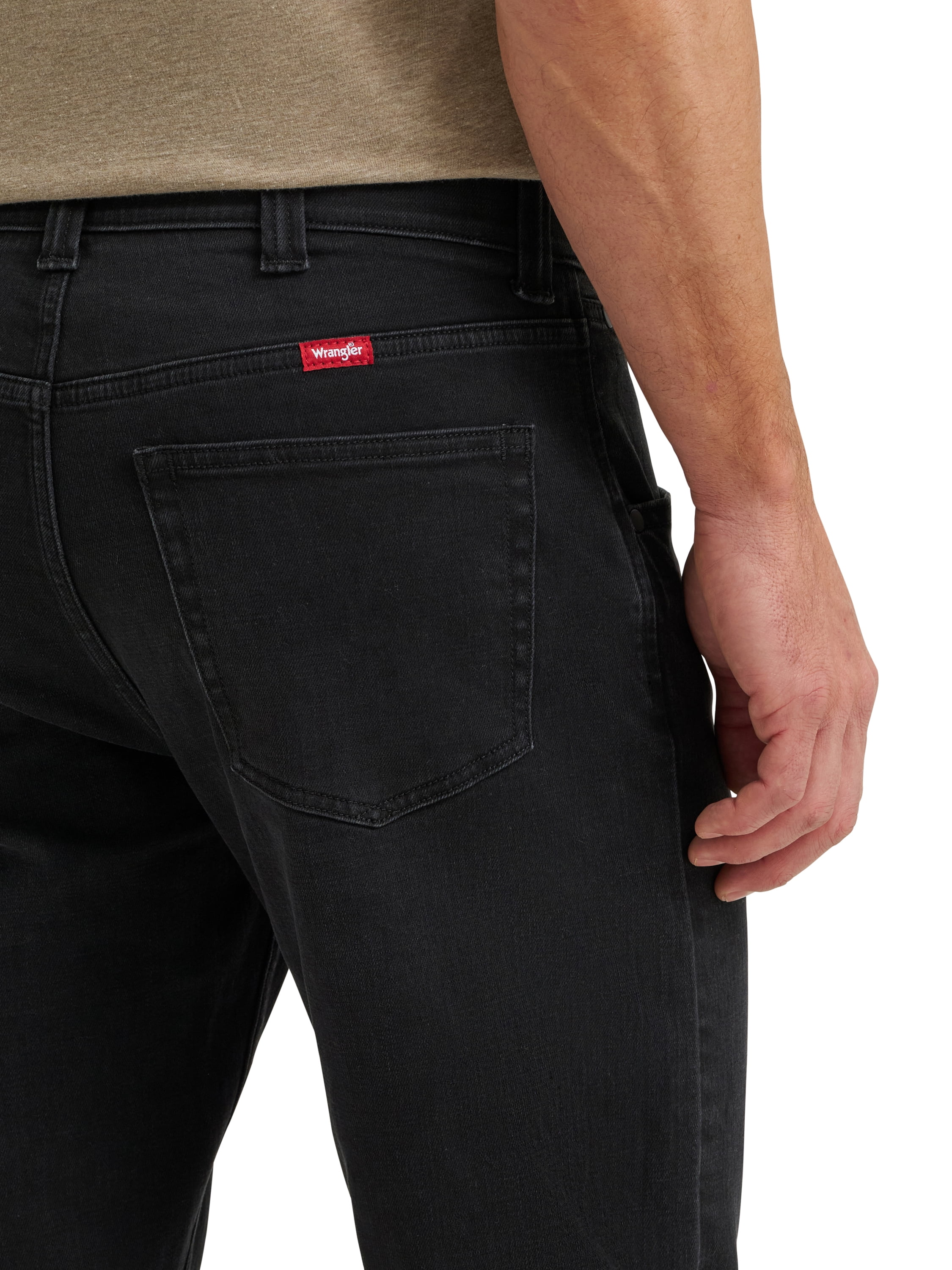 Wrangler® Men's All Day Flex Taper Fit Denim Jeans with Performance Waistband