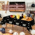 thumbnail image 5 of Football Party Decorations Disposable Tablecloth Plastic Table Cover for Football Games Birthday Party Supplies 3 Pack Style 1, 5 of 6