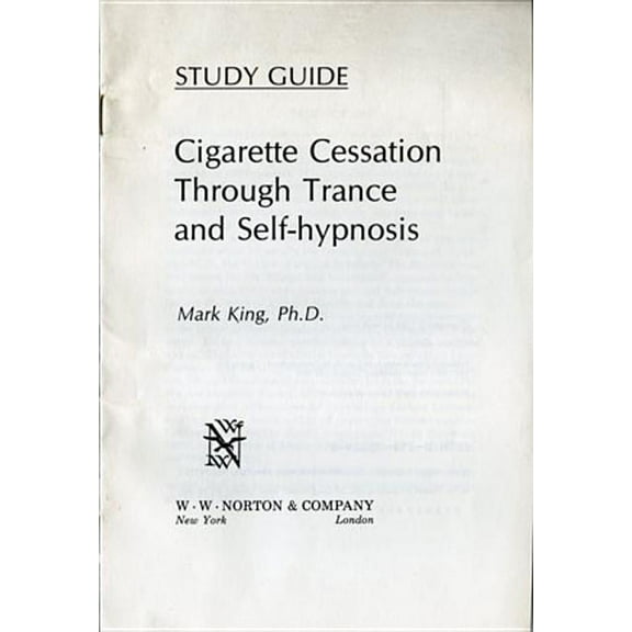 Cigarette Cessation Tape and Study Guide, (Audiobook)