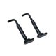 thumbnail image 5 of 2 tornillos de abrazadera para barbilla de violín 4/4, gancho dividido, piezas de reparación de hardware resistentes Negro, 5 of 9