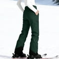 thumbnail image 5 of qucoqpe Womens Snow Pants Ski Pants Winter Outdoor Hiking Pants Snowboard, 5 of 6