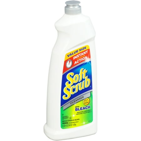 Soft Scrub Cleanser with Bleach Value Size, 36 oz