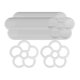 thumbnail image 4 of 50x Bobinas de hilo acrílico para manualidades, prácticas, resistentes y con agujeros C, 4 of 9