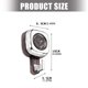 thumbnail image 3 of Strong Adhesion Wall Hook Sturdy Suction Cup Easy Install Reusable Bathroom Kitchen Home Organization Silver, 3 of 5