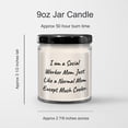 thumbnail image 3 of Gifts from Social Worker Moms to Social Workers, Vanilla Soy Candle for Social Worker Appreciation, Funny Quote, Valentine's Day Unique Gifts, 9oz Vanilla Soy Candle, 3 of 3