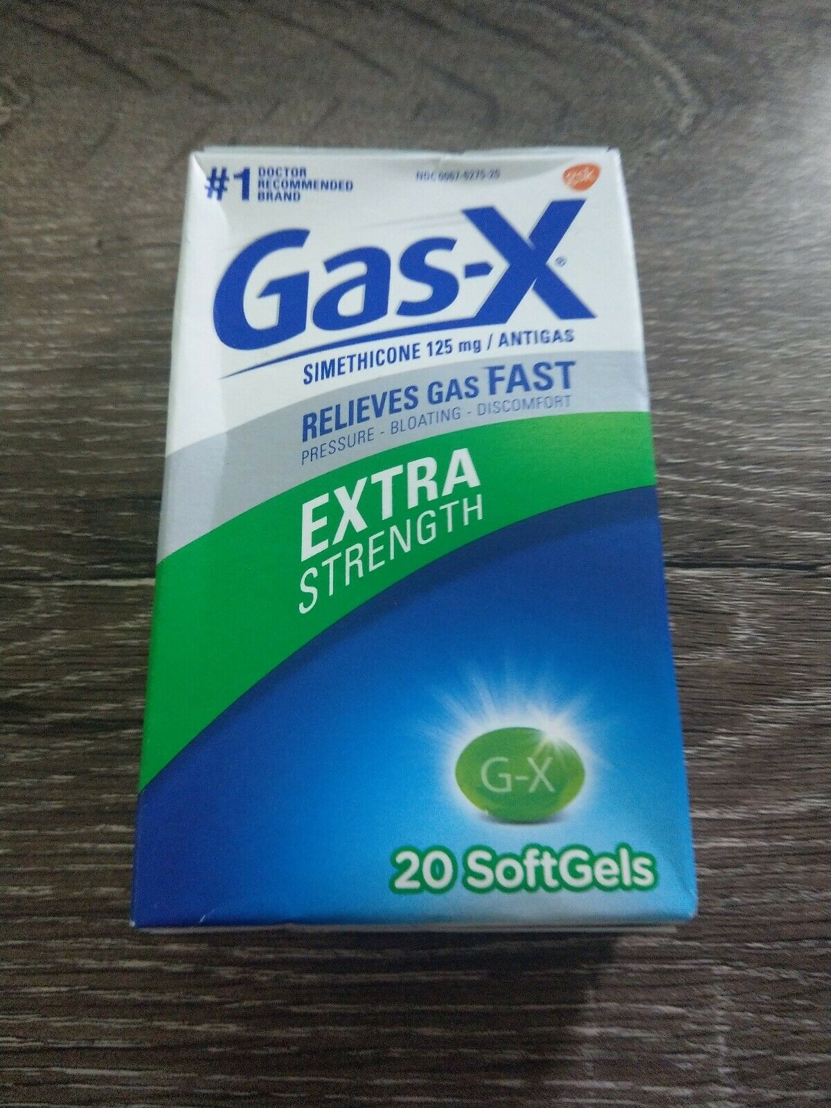 New GasX Softgels Extra Strength 20 Soft Gels. Exp. 11/2020 Walmart
