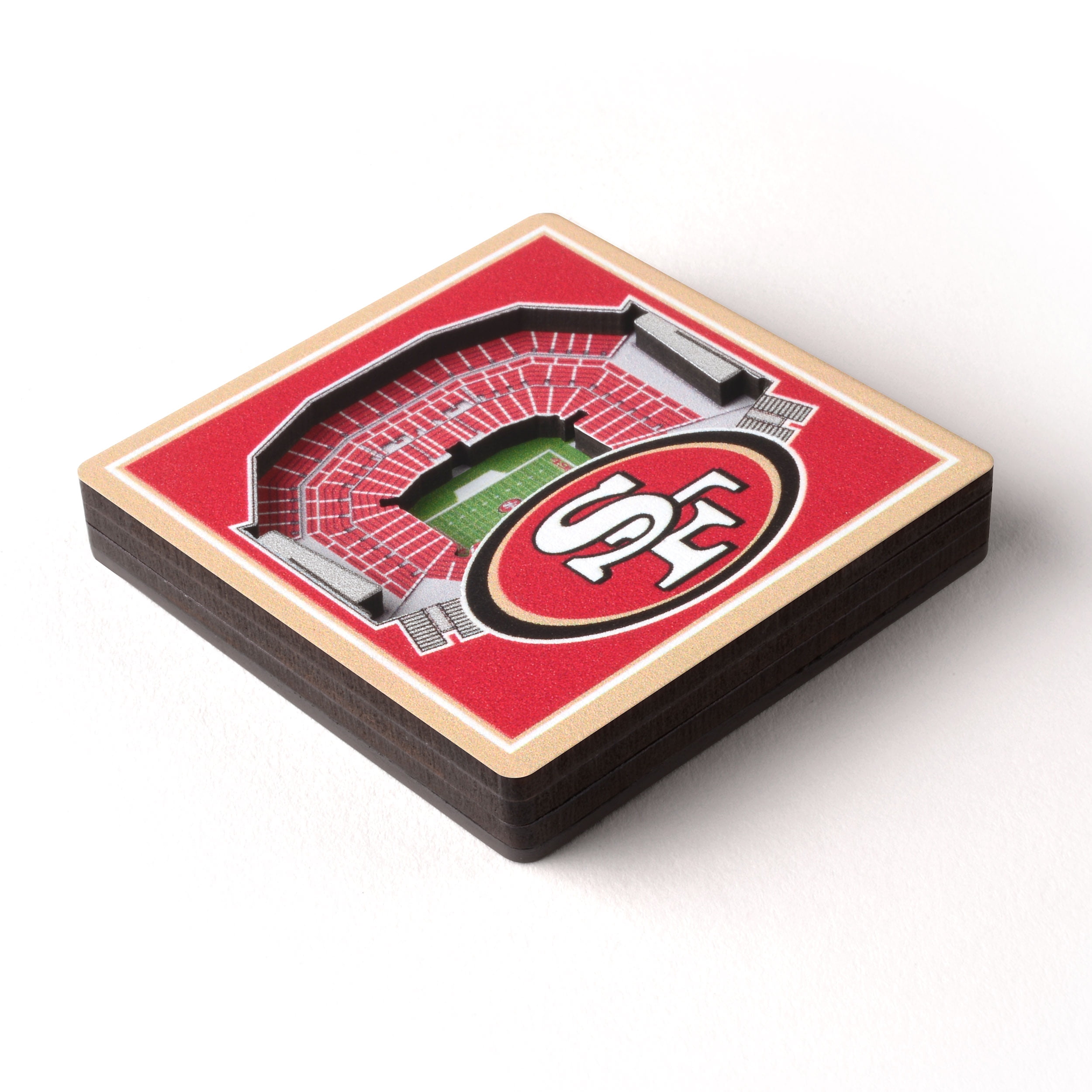 YouTheFan NFL San Francisco 49ers 3D StadiumView Magnet