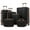 Black Brown, variant on imerelez Luggage Sets 4 Piece - Lightweight & Durable Suitcases with Dual Spinner Wheels, Carry-On & Check-In Sizes for Travel & Business