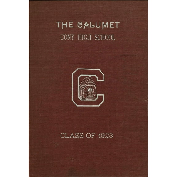 (Custom Reprint) Yearbook: 1923 Cony High School - Coniad Yearbook (Augusta, ME)