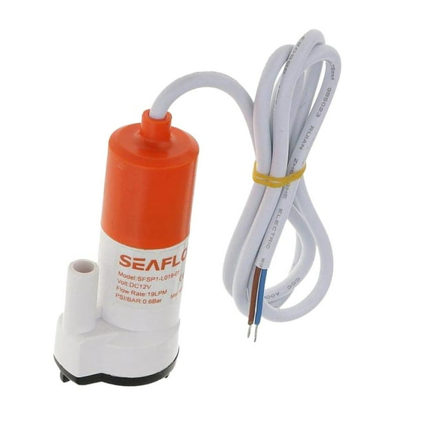 Bomba de Agua Sumergible de Cocina de 12v 4.2 Gpm 16 Lpm para Piscinas de Y Vehículos Recreativos Zulema Bomba de agua de galera sumergible
